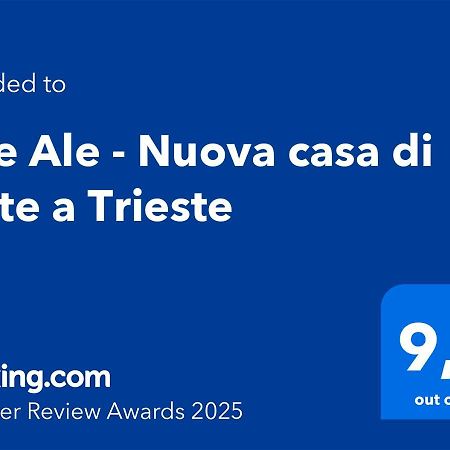 Due Ale - Nuova Casa Di Corte A Триест Экстерьер фото